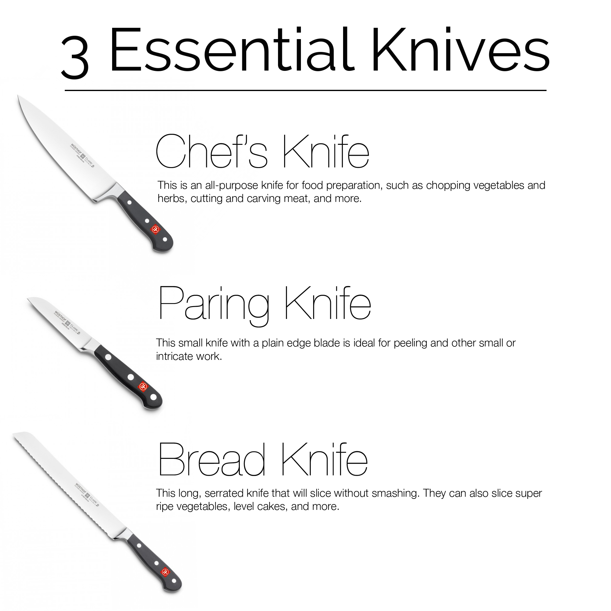 3 Tips for Caring for Wüsthof Knives