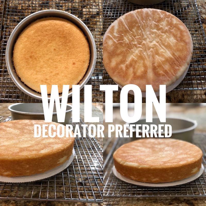 Wilton Decorator Preferred Cake Pans, 2-Pack, Round, 6 x 2 