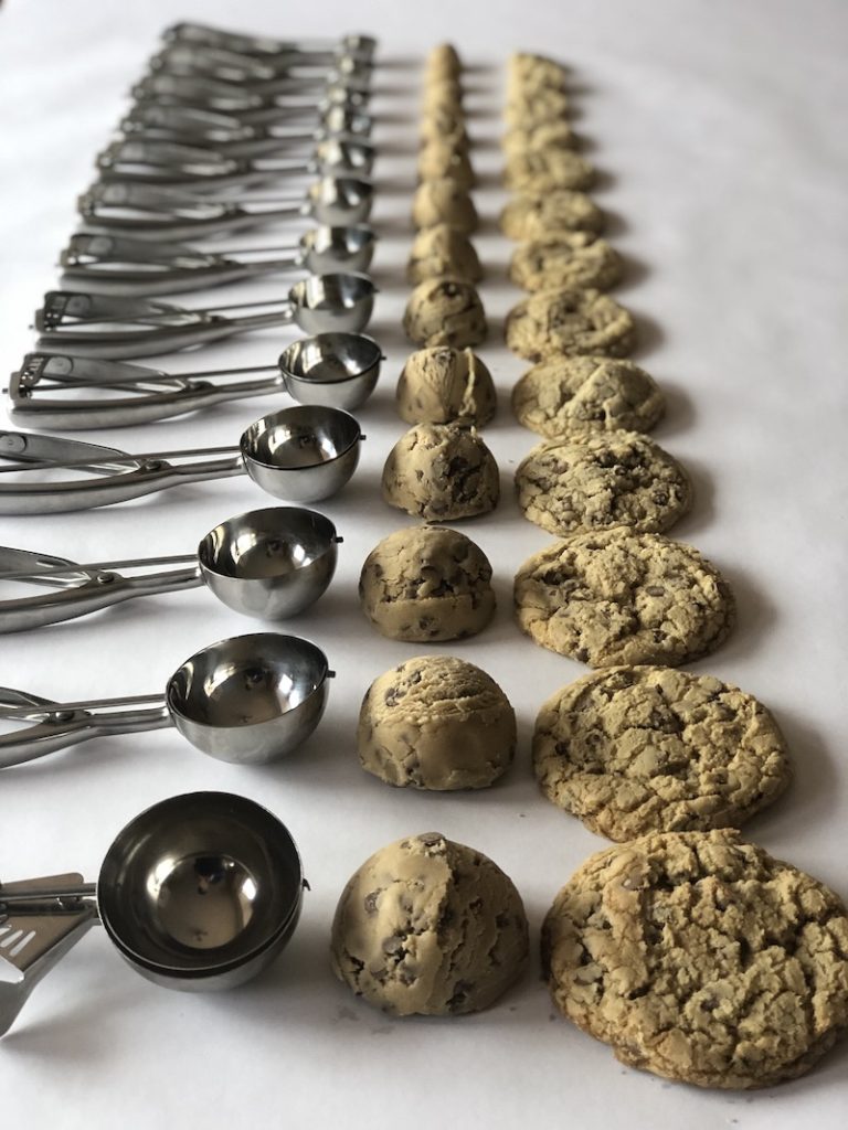 Cookie Scoops as a Unit of Measure@judyschickens