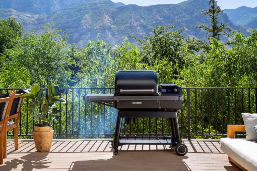 Starting Your Traeger Grill Orson Gygi Blog   TFB61RLG Ironwood Lifestyle Wide 014 1024x683 