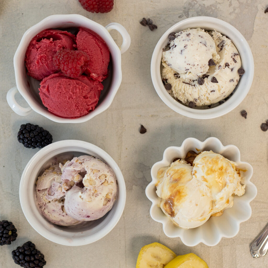 homemade ice cream flavors