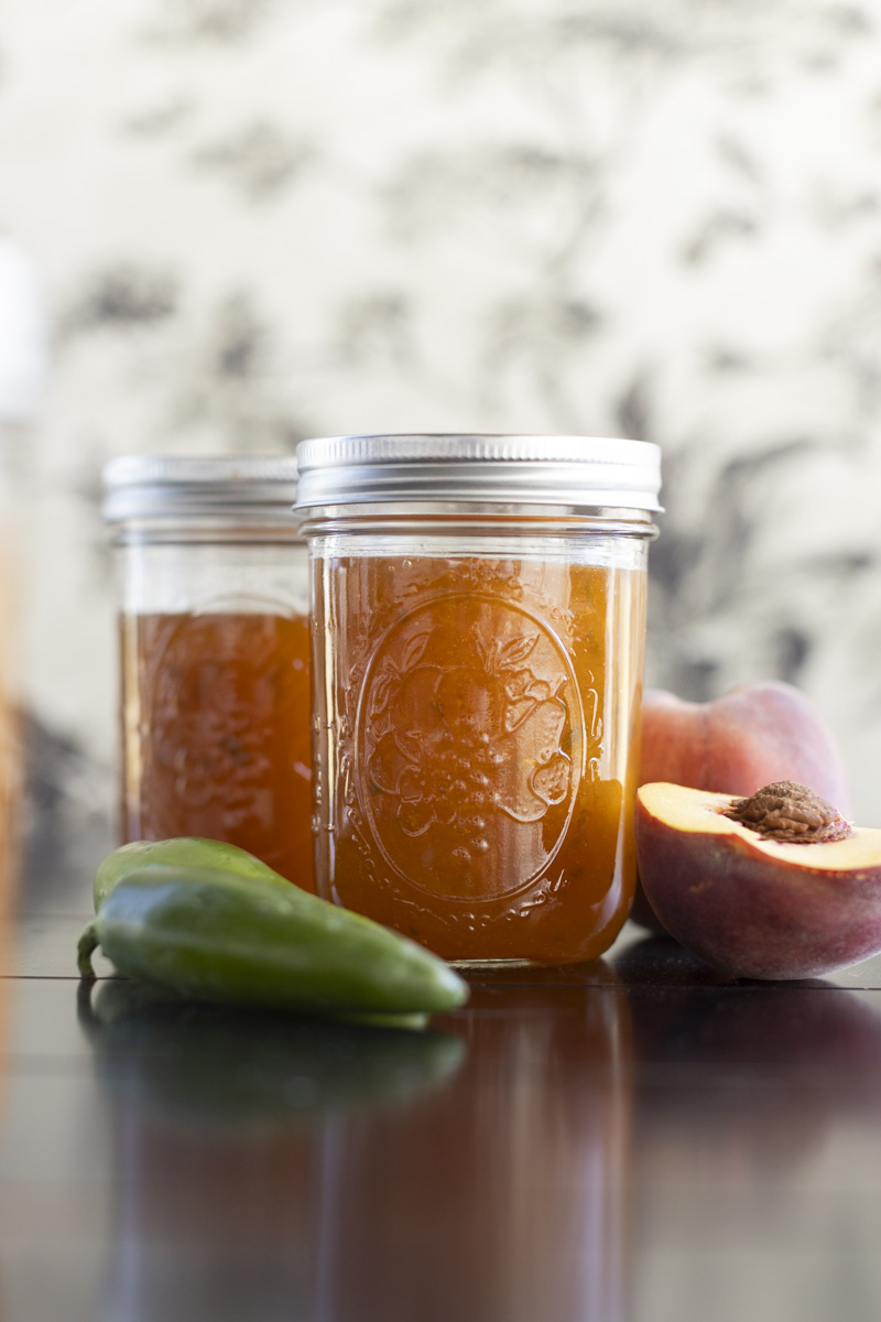 peach jalapeno jam