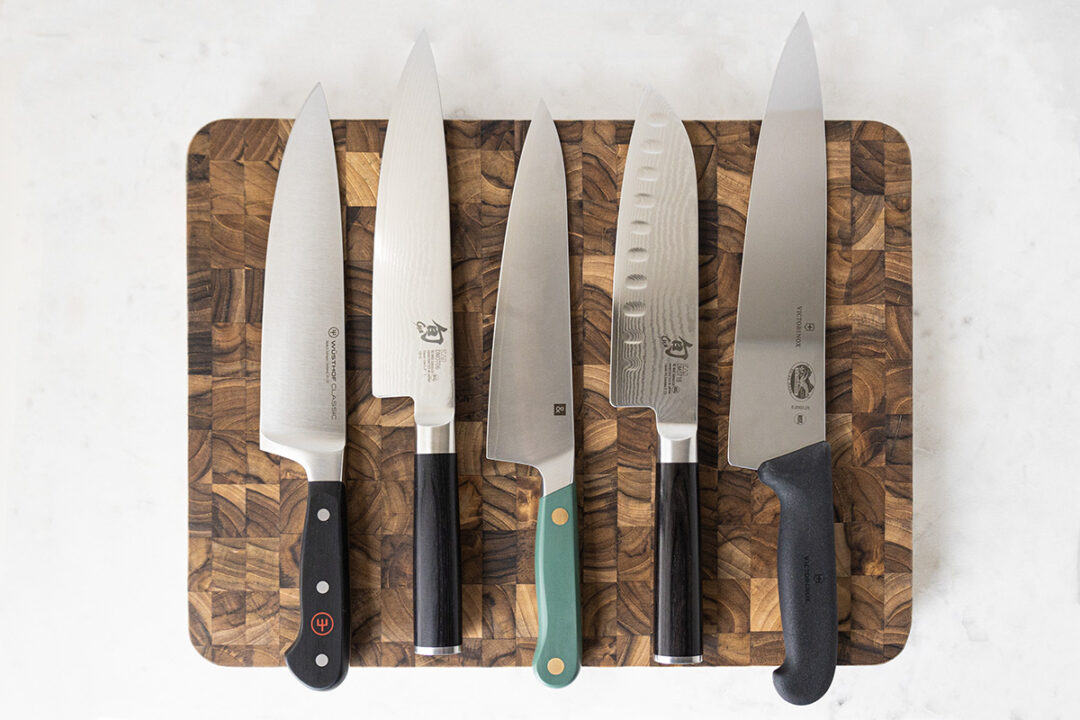 chefs knives different sizes and shapes