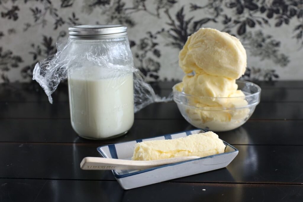 homemade butter